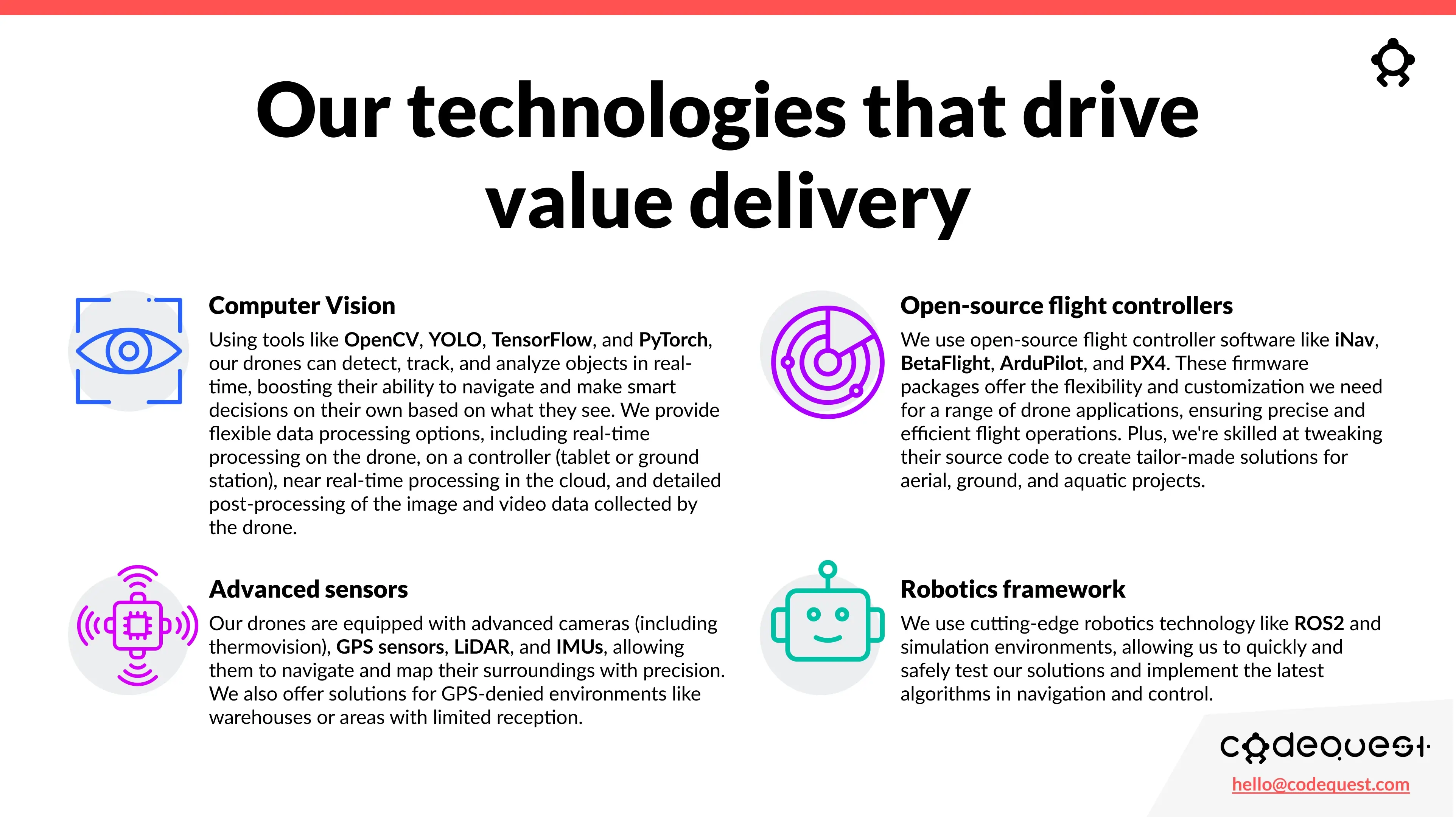 Custom Drone Solutions slide 5 of 7