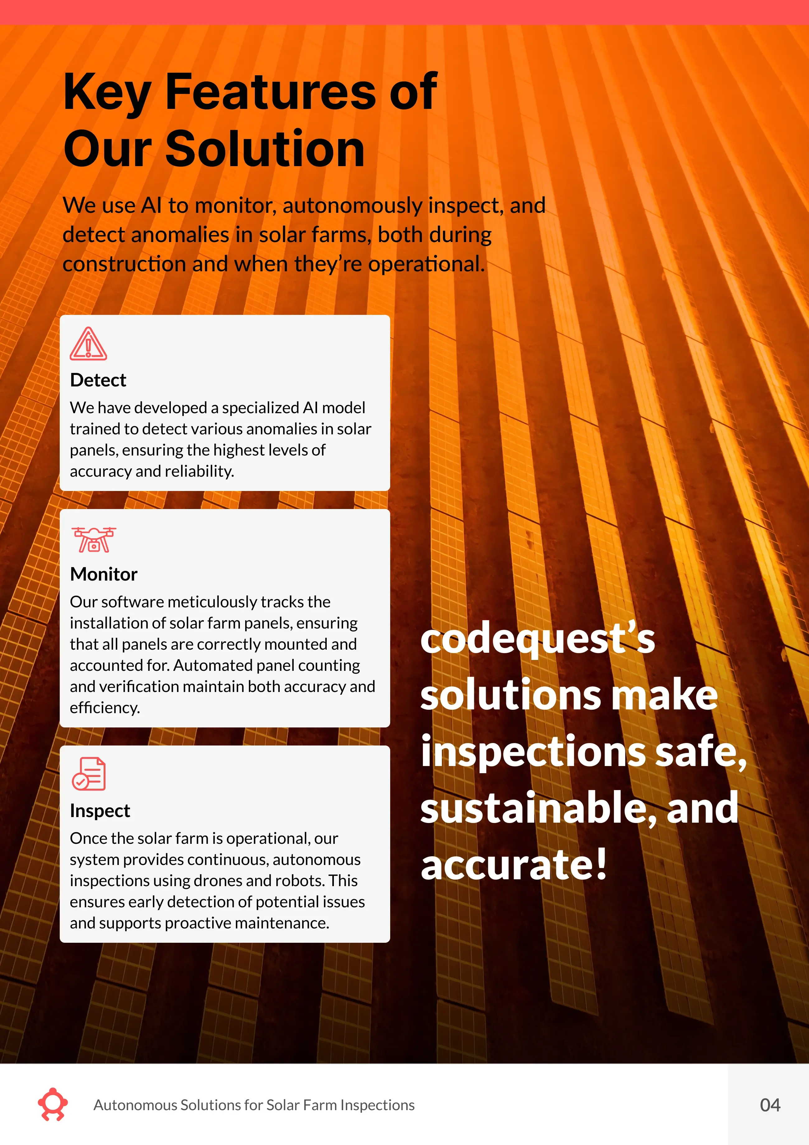 Solar Farm Inspections slide 4 of 11